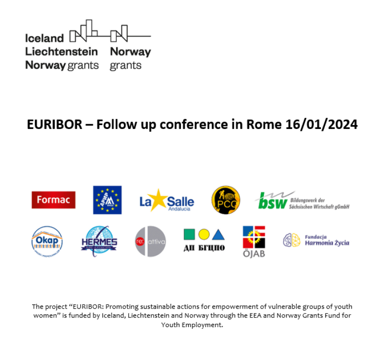 EURIBOR – Follow up conference in Rome 16/01/2024